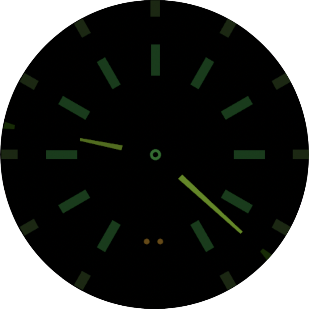 UNLIMITED skull watch face for Garmin · AOD mode